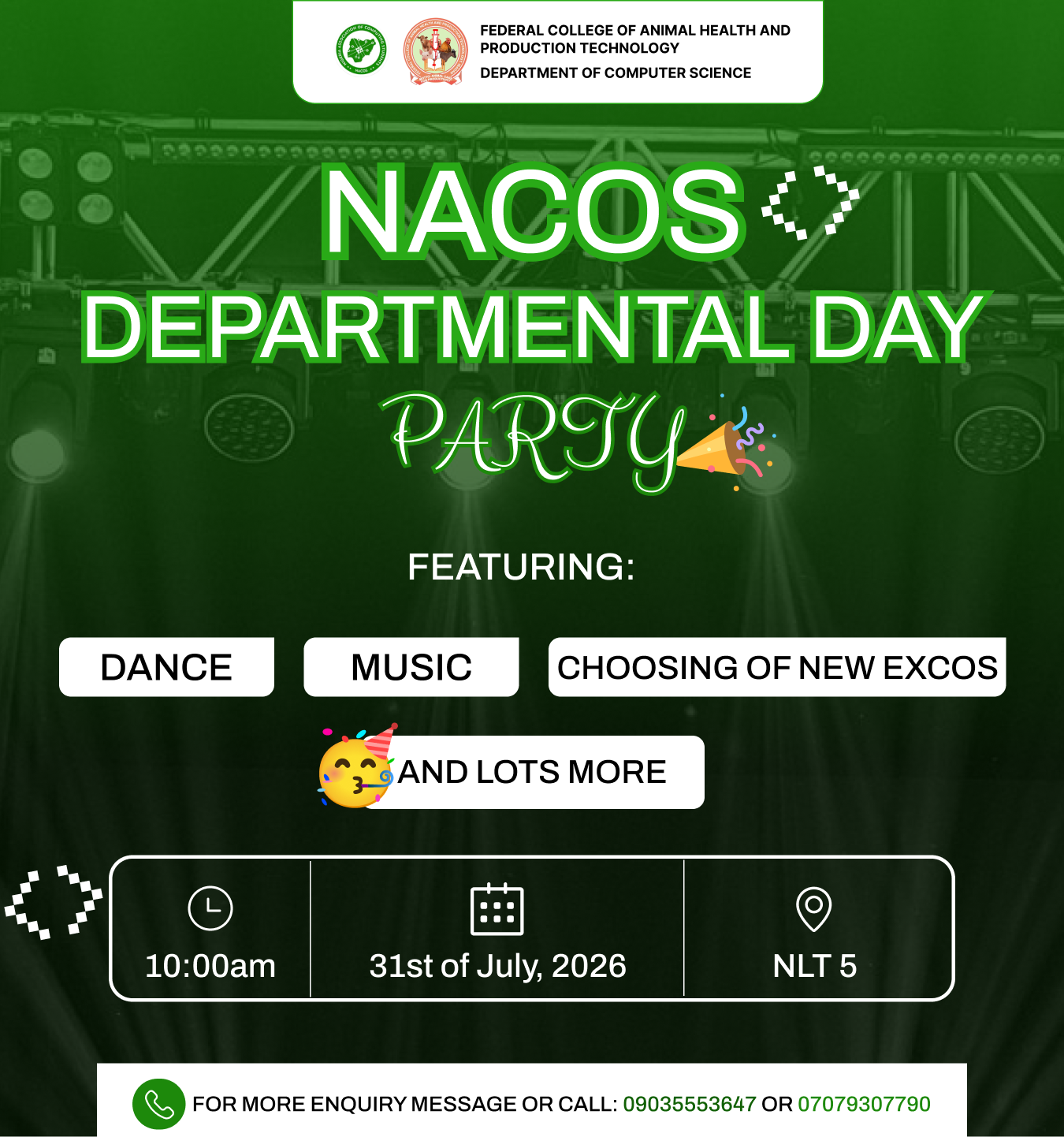 Departmental Flyer